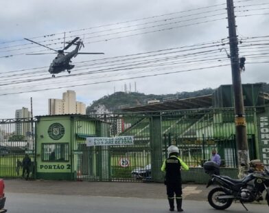 Lula chega a Juiz de Fora no começo desta tarde, no campo do Sport