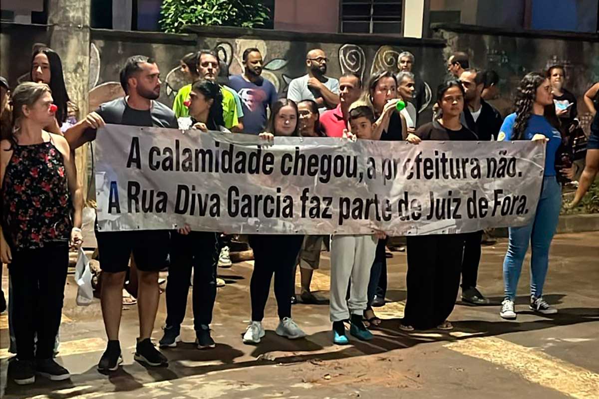 "a calamidade chegou, a Prefeitura não"