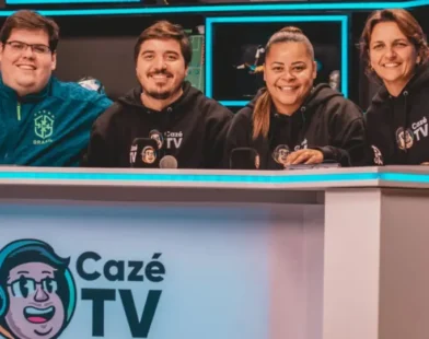 4 em cada 10 dizem que vão ver a Copa pela TV Globo; CazéTV empata entre os mais jovens