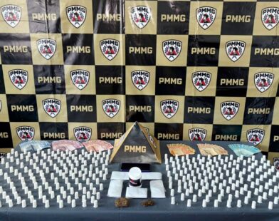 Casal é preso por tráfico de drogas com material avaliado em R$ 15 mil em cidade da região