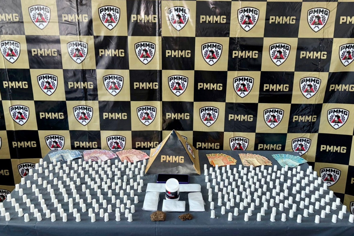 Casal é preso por tráfico de drogas com material avaliado em R$ 15 mil em cidade da região