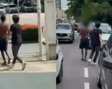 Estudantes de direito atacam homem em situação de rua com arma de choque