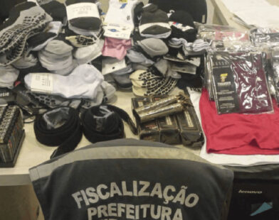 Mais de 3,8 mil itens irregulares são apreendidos no Centro de Juiz de Fora