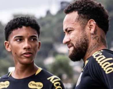 Como está o clima para Robinho Jr. após atrito com Neymar no Santos