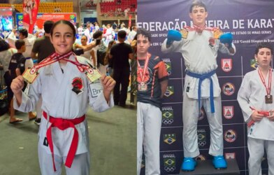 Juiz-foranos conquistam medalhas em torneios de artes marciais no final de semana