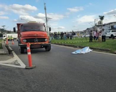 Ciclista morre em acidente em Muriaé