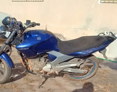 Homem foi preso após furtar moto em bom jardim de minas