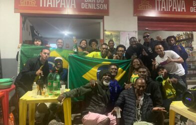 como juiz-foranos assistiram ao empate do Brasil contra o Marrocos